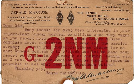 g-2NM qsl card 1931